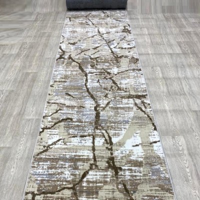 Остаток (1,6х3,24) Дорожка ковровая (1,6 м) Турция Bella (Белла) D059A CREAM SHIRINK / VIZON FDY