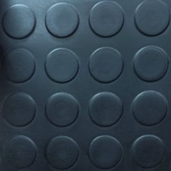 Грязезащитная дорожка ТЭП монетка (пятачки) (1,5 м) черный (от 1 рулона)