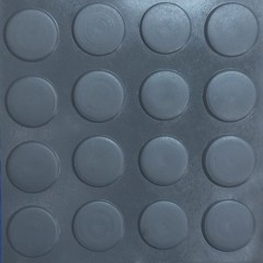 Грязезащитная дорожка ТЭП монетка (пятачки) (1,5 м) темно-серый (от 1 рулона)