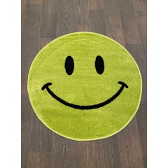 Ковер (1,0х1,0) Smile (Смайл) NC19 green круг