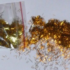Блестки золото соломка (10 г)